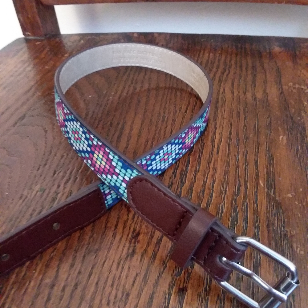 Toddler multi color belt - size small (EUC)